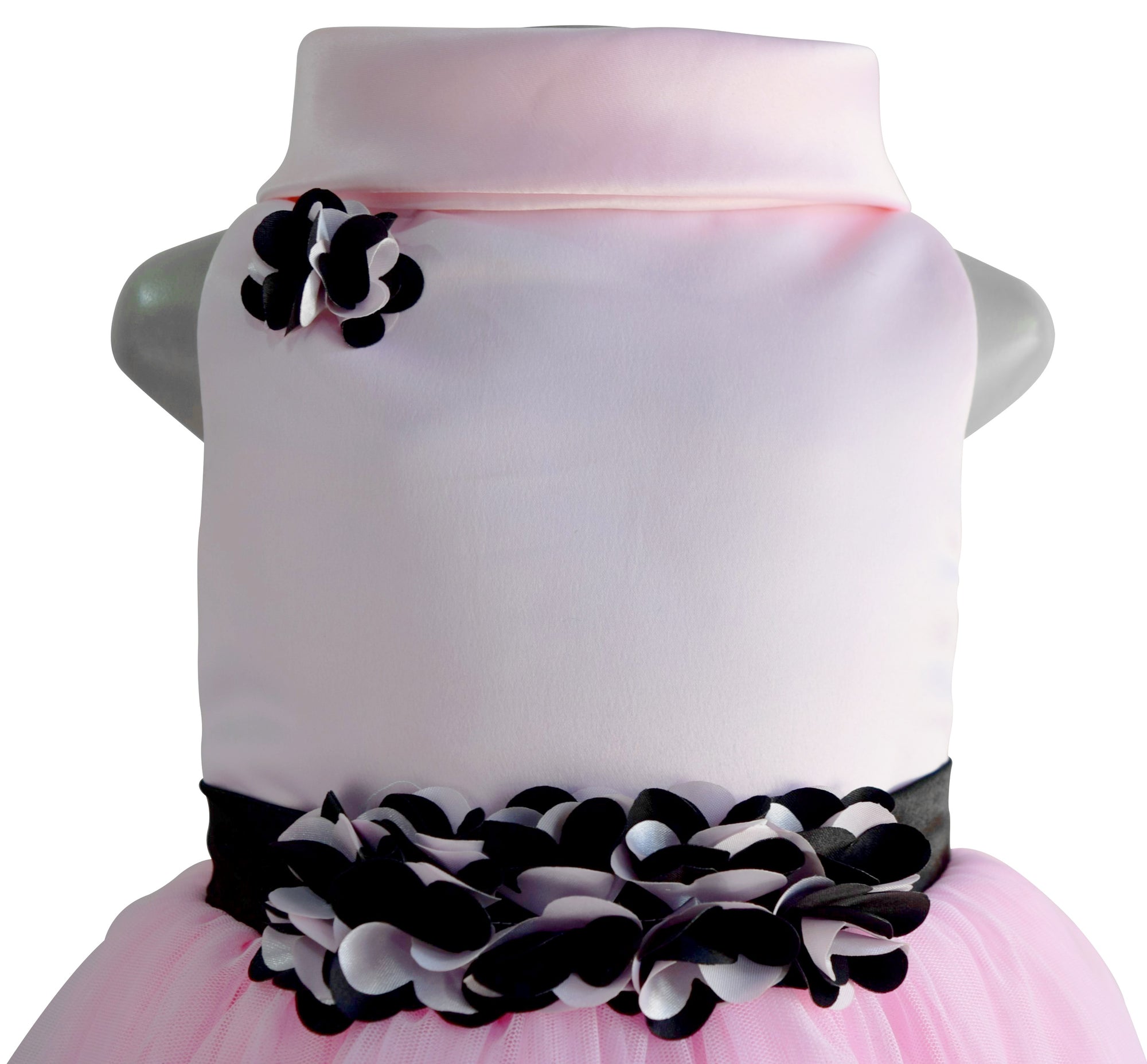 Faye Pink Cowl Neck Gown for Kids