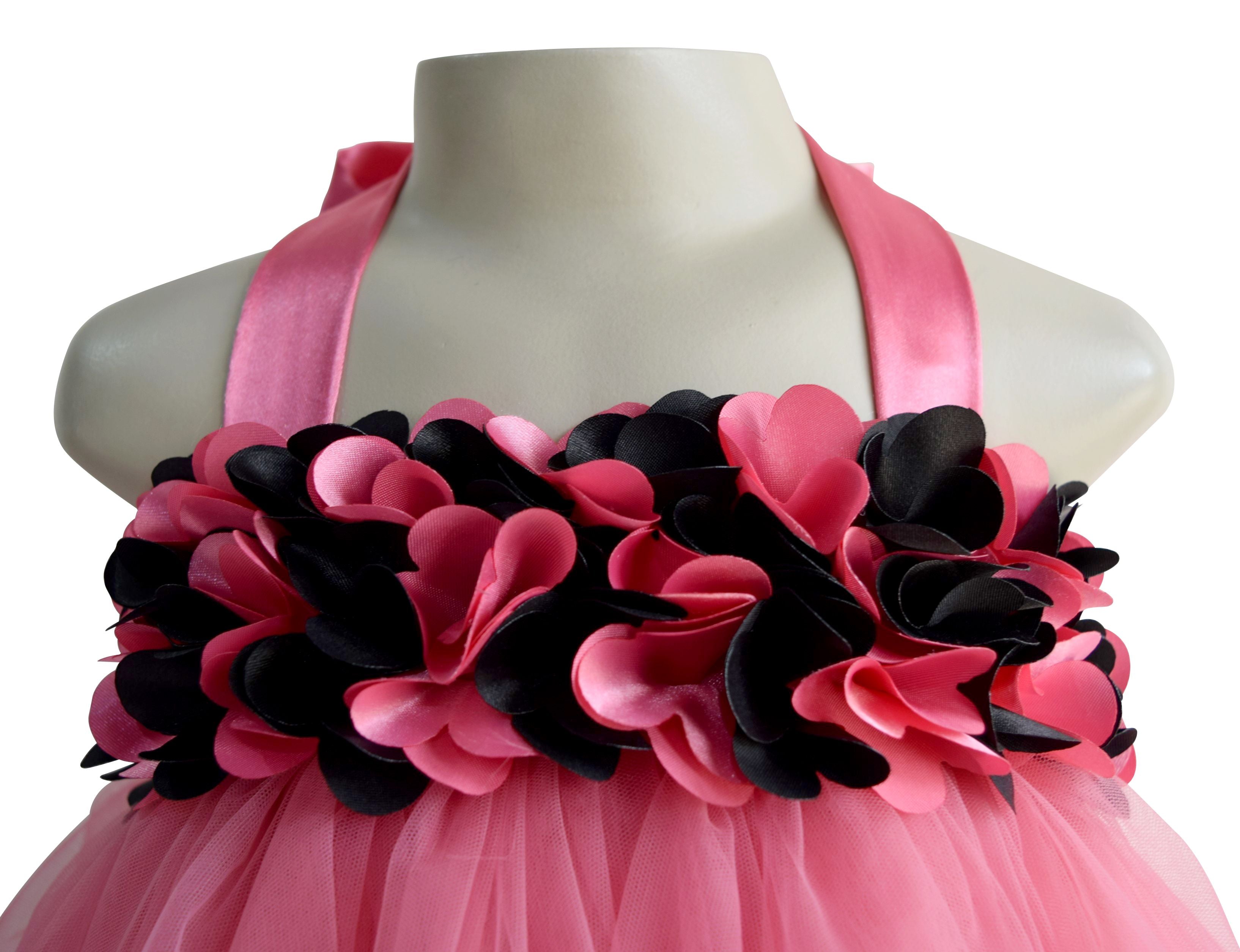 Faye Onion Pink Tutu Dress for Kids