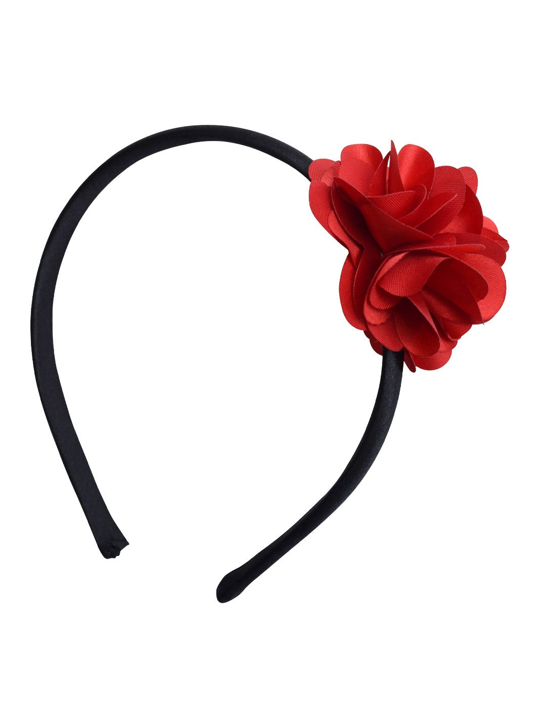 AccessHer Hair Accessories : Buy AccessHer Princess Soft Feel Tight Grip  Golden Cloth Flower Hair Band Online | Nykaa Fashion.